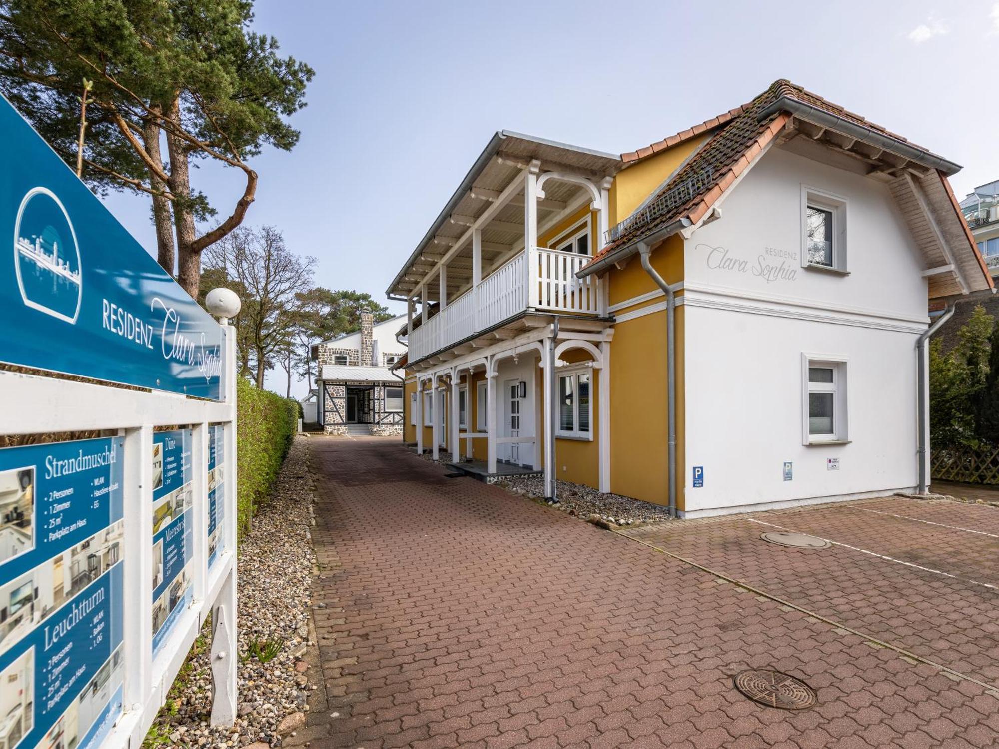 Ferienwohnung Meeresbrise In Der Residenz Clara Sophia Binz Ngoại thất bức ảnh